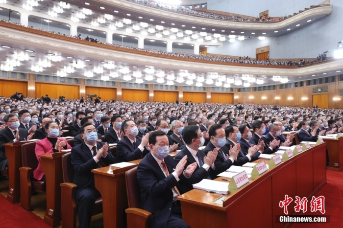 2023年3月5日，十四屆全國人大一次會議在北京人民大會堂開幕。<a target='_blank' href='/'><p  align=